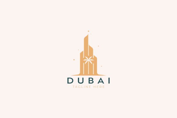 Abstract Skyscraper Logo: Graphics & Logo Templates