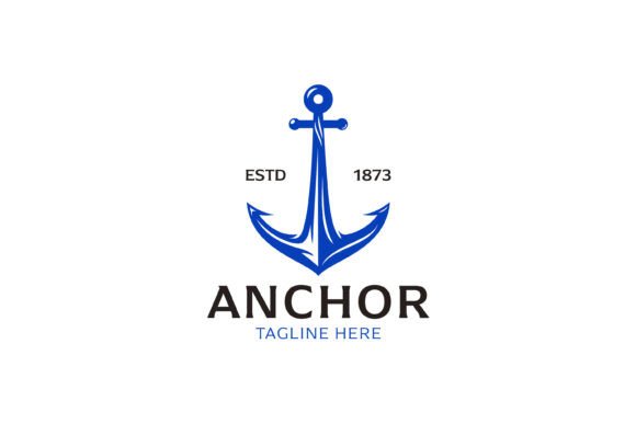 Anchor Logo Marine: Nautical Graphics & Logo Templates