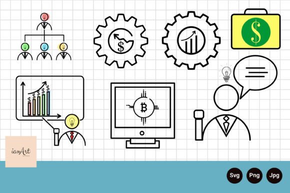 Bitcoin Graphics and Icons for Modern Crafters