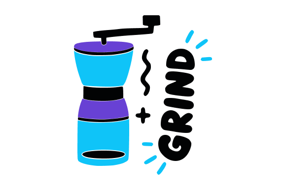 Coffee Grinder Fresh Brew: Graphics & Illustrations