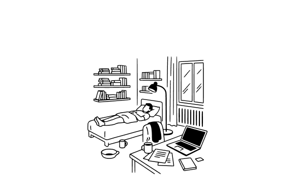 Relaxing in Bed Graphics: A Brand Designer's Review