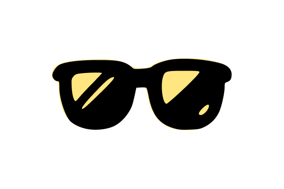 Stylish Sunglasses Graphics: Summer Illustrations